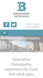 Mobile Screenshot of berkhamstedosteopaths.co.uk